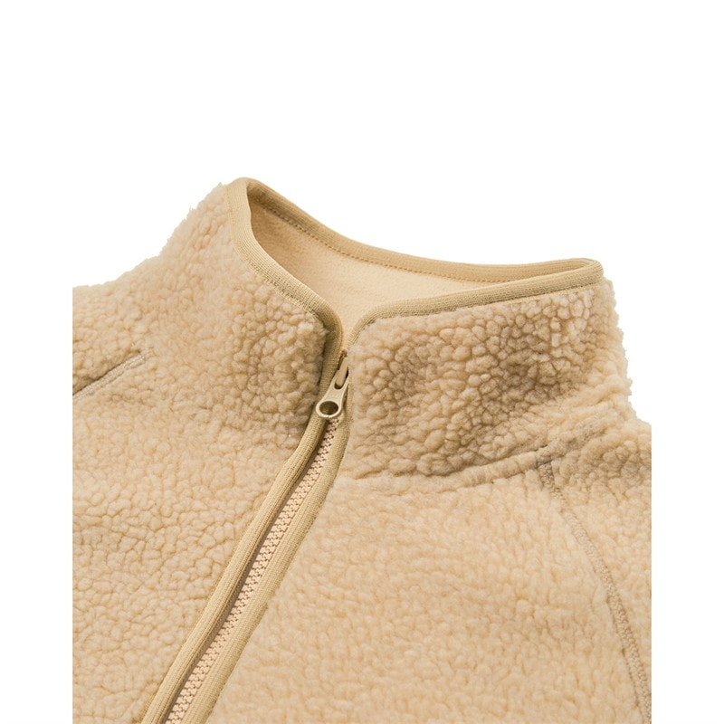 H2O Unisex Langhaar Fleecejas 3575 Beige - Afbeelding 3