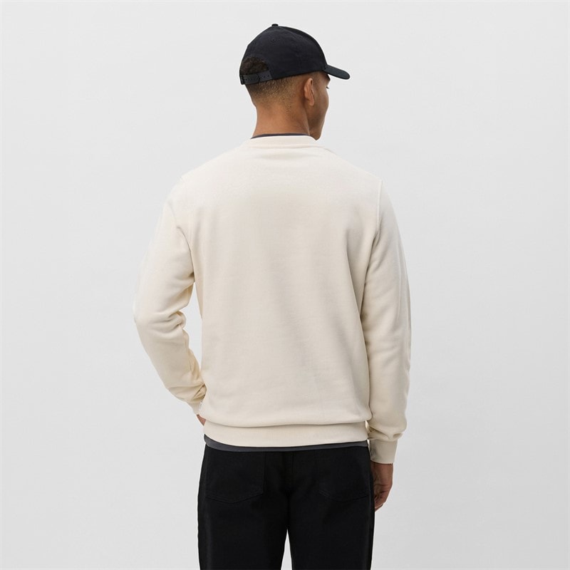 Les Deux Heren Core Contrast Sweatshirt Ivory - Afbeelding 2