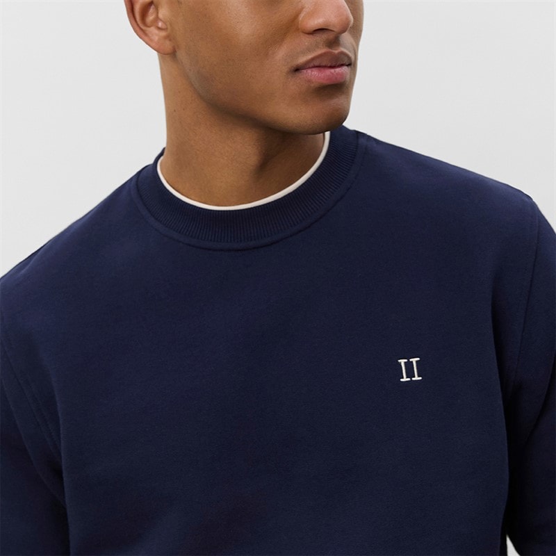 Les Deux Heren Core Contrast Sweatshirt Dark Navy - Afbeelding 3