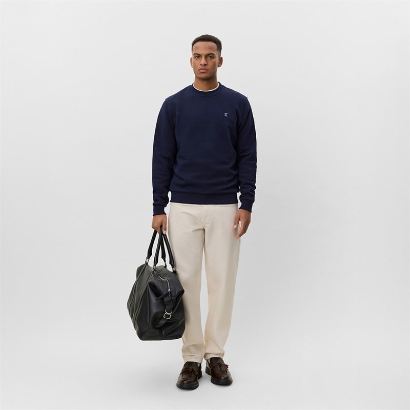 Les Deux Heren Core Contrast Sweatshirt Dark Navy - Afbeelding 4