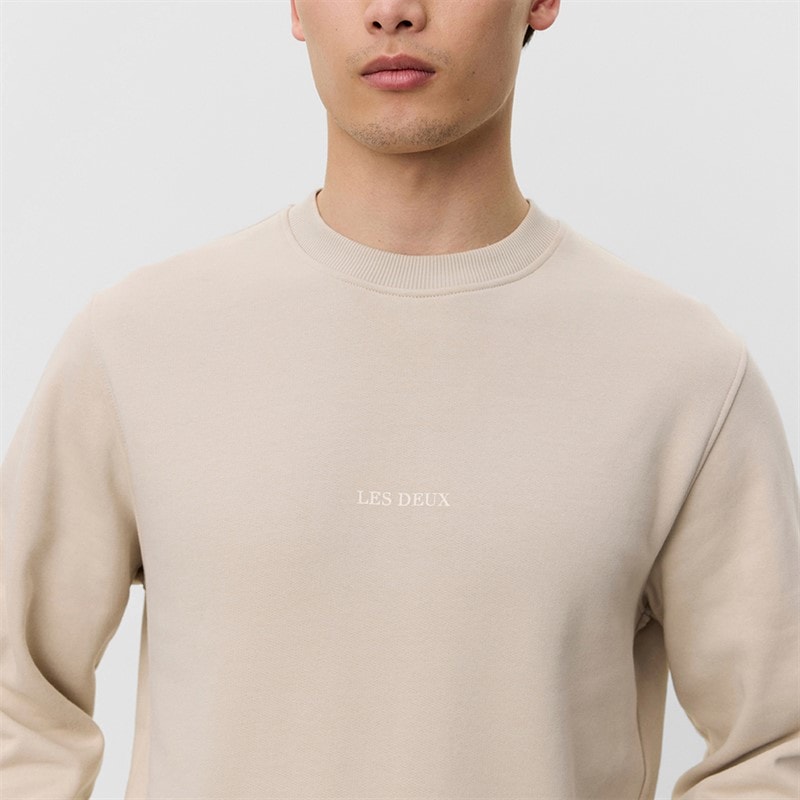 Les Deux Heren Andrew Sweatshirt Light Sand - Afbeelding 3