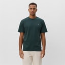 Les Deux Herren Kern Kontrast T Shirt Pine Green