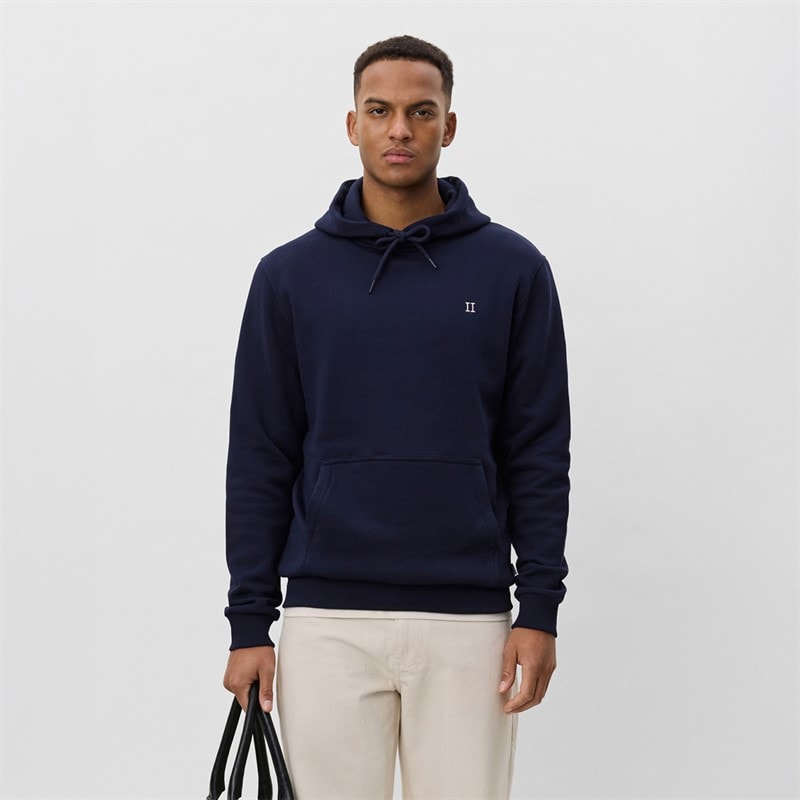 Les Deux Heren Core Contrast Hoodie Dark Navy - Afbeelding 1