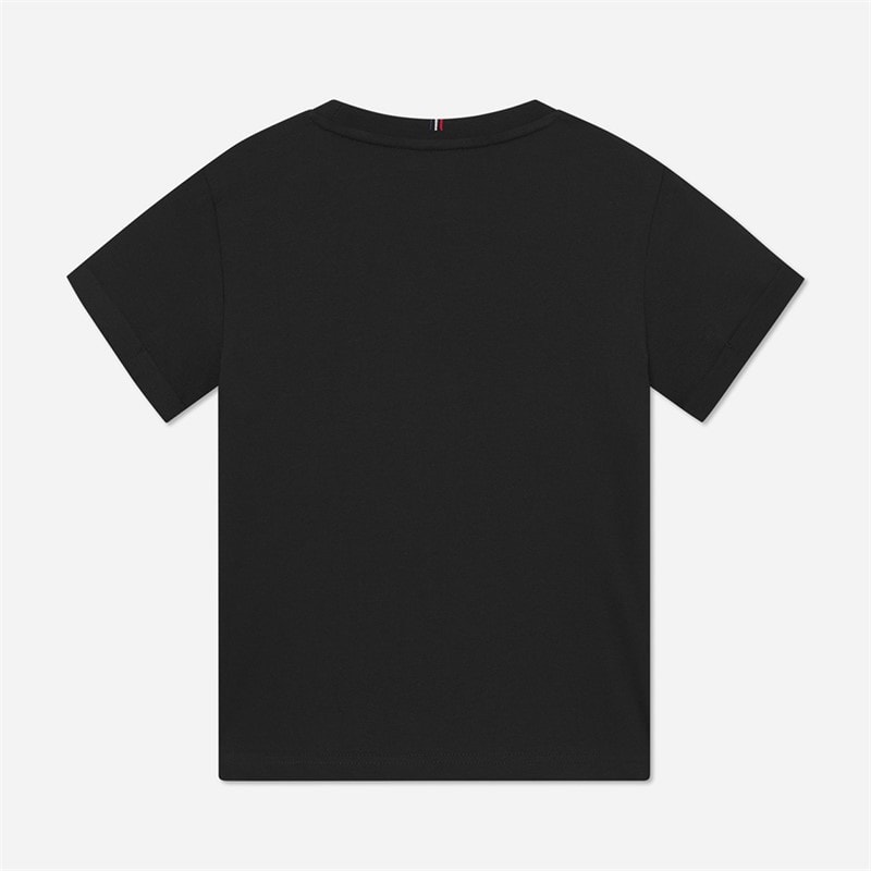 Les Deux T-shirt dla chłopca Norregaard kolor Czarny/Pomarańczowy – zdjęcie  2