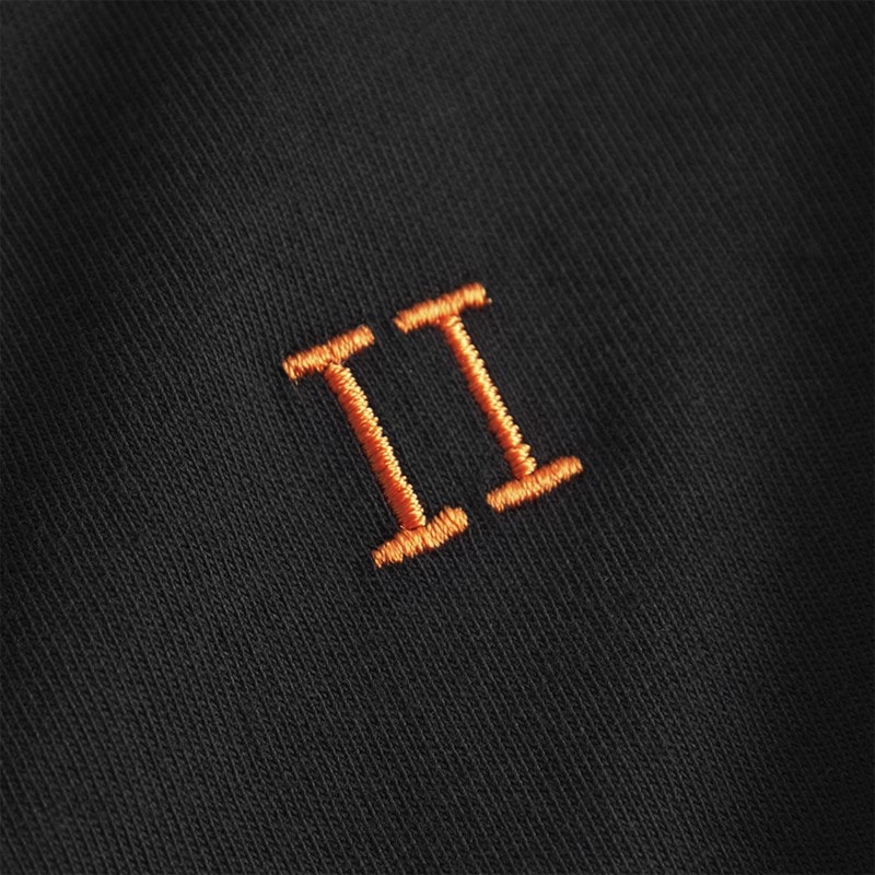 Les Deux T-shirt dla chłopca Norregaard kolor Czarny/Pomarańczowy – zdjęcie  3