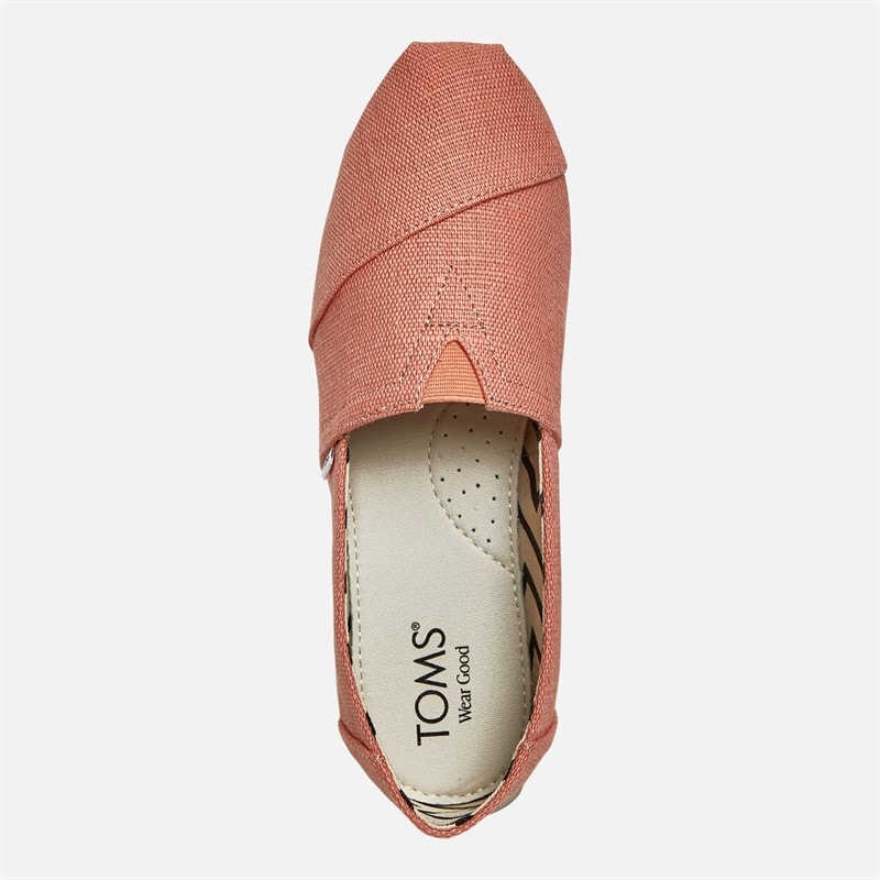 TOMS Espadrilles en toile Femme, rose pêche - Image 4