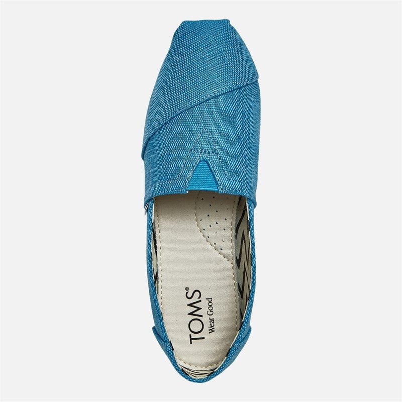 TOMS Damskie Alpargata Espadryle Niebieski – zdjęcie  4