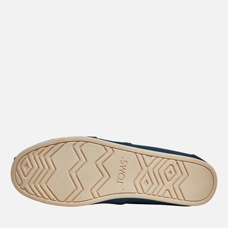 TOMS Heren Canvas Alpargata Espadrilles Donker Indigo - Afbeelding 2
