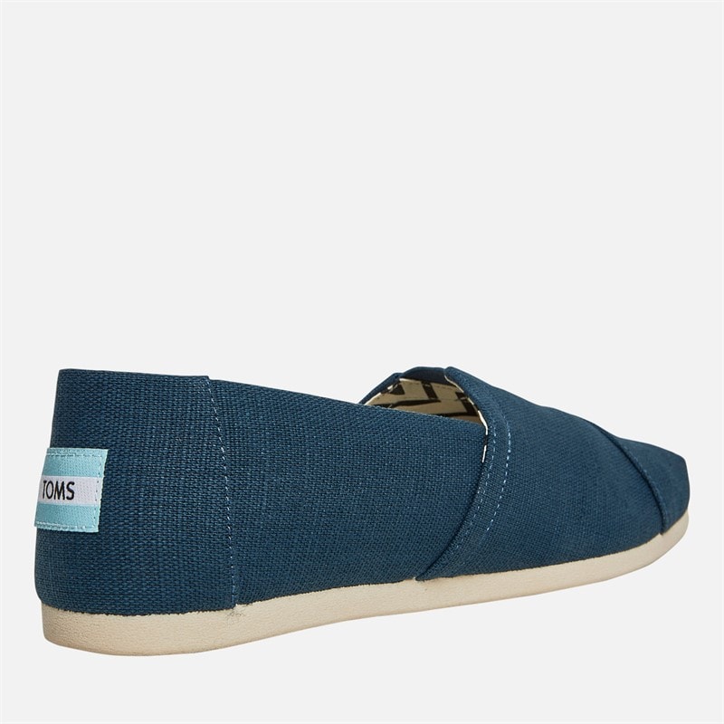 TOMS Heren Canvas Alpargata Espadrilles Donker Indigo - Afbeelding 5