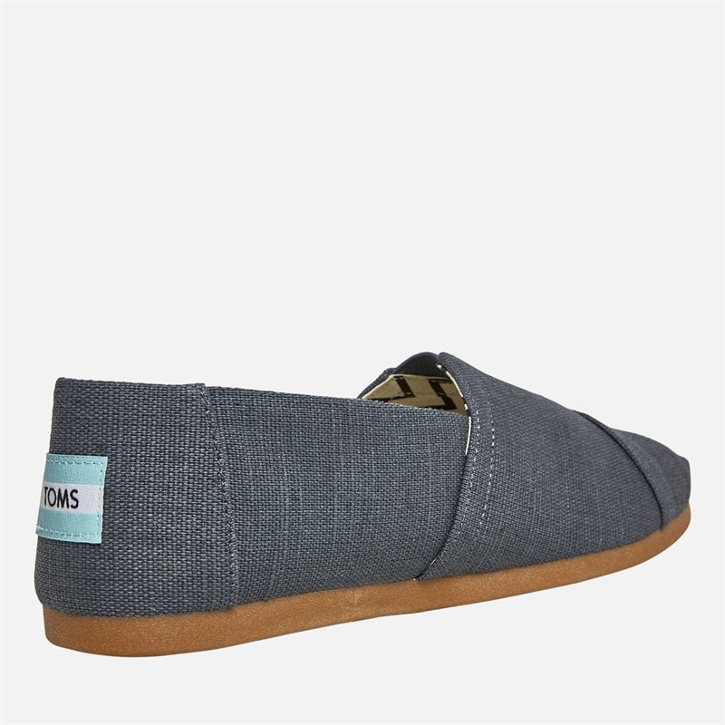 TOMS Heren Canvas Alpargata Espadrilles Donkergrijs - Afbeelding 5