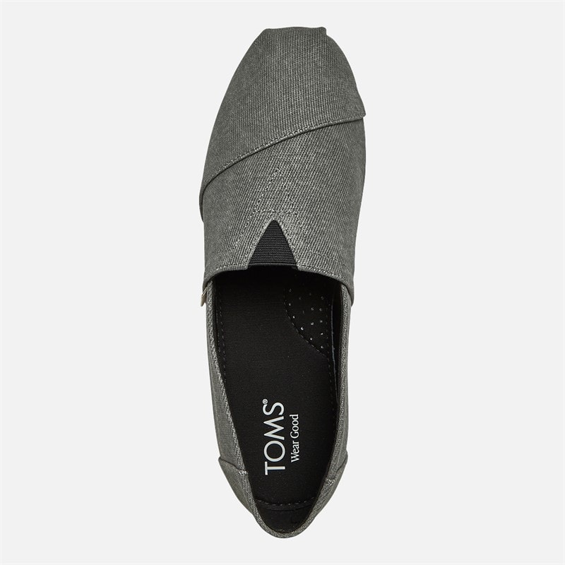 TOMS Herren Canvas Alpargata Espadrilles Schwarz Used - Bild 4