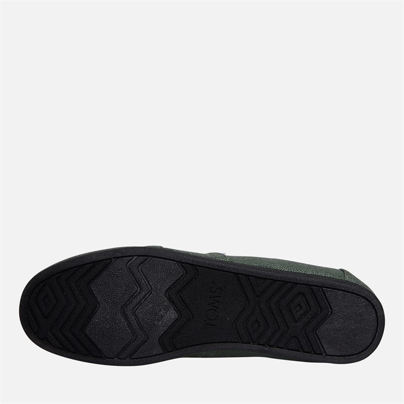 TOMS Heren Canvas Alpargata Espadrilles Medium Green - Afbeelding 2