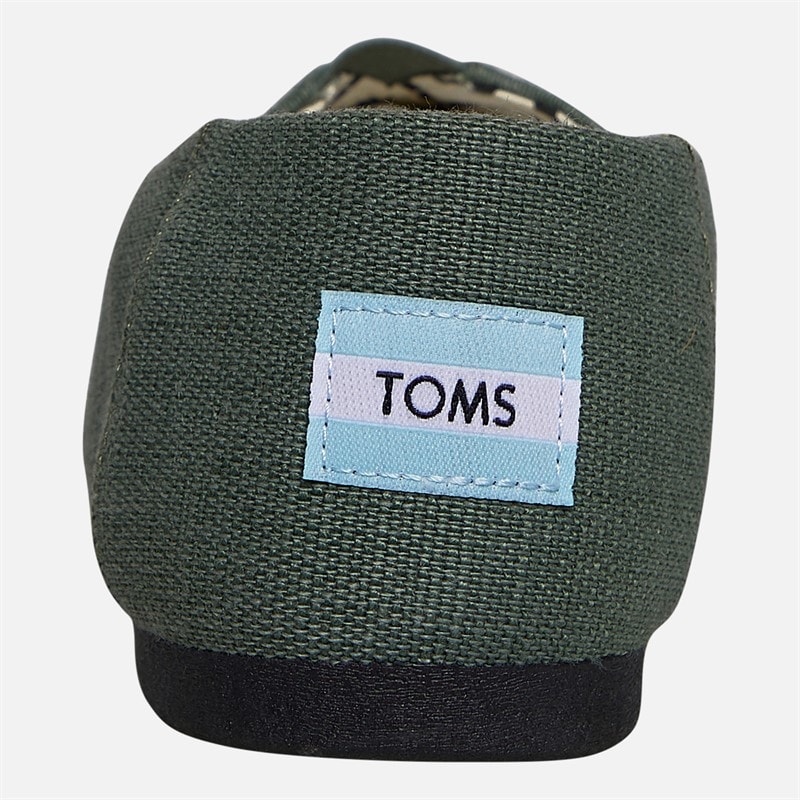 TOMS Heren Canvas Alpargata Espadrilles Medium Green - Afbeelding 3
