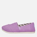 TOMS Dames Canvas Alpargata Espadrilles Paars