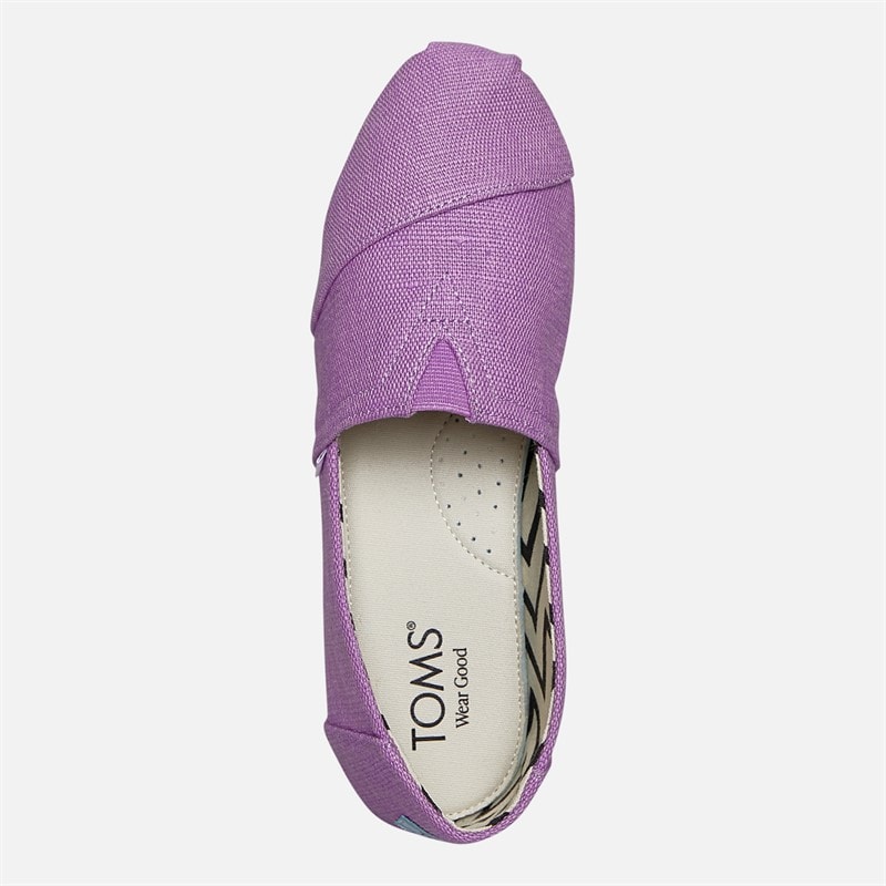 TOMS Espadrilles Alpargata en toile Femme Violet - Image 4