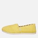 TOMS Dames Canvas Alpargata Espadrilles Geel