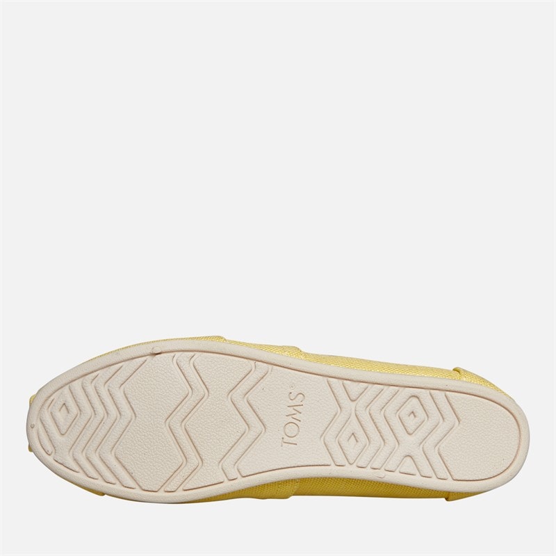 TOMS Espadrilles Alpargata en toile Femme Jaune - Image 2