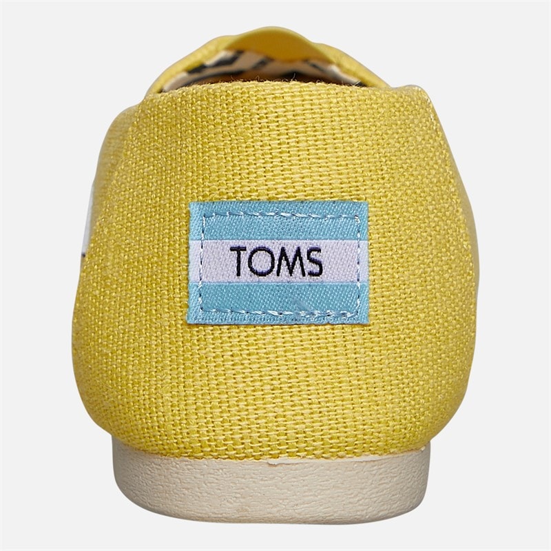 TOMS Espadrilles Alpargata en toile Femme Jaune - Image 3