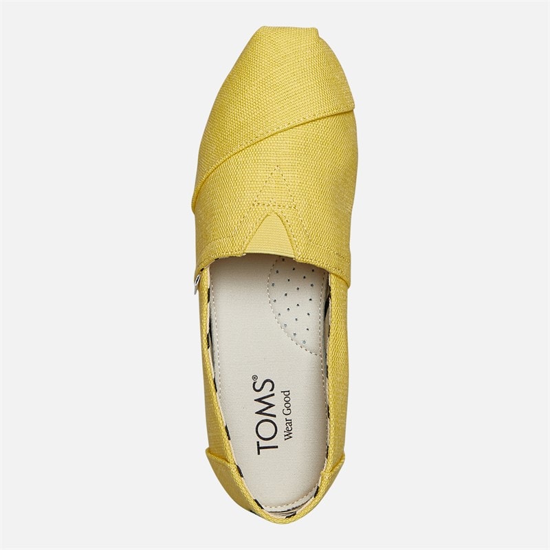 TOMS Espadrilles Alpargata en toile Femme Jaune - Image 4