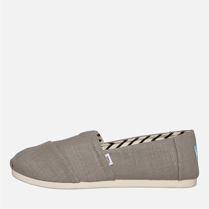 TOMS Heren Canvas Alpargata Espadrilles Grijs - Afbeelding 1