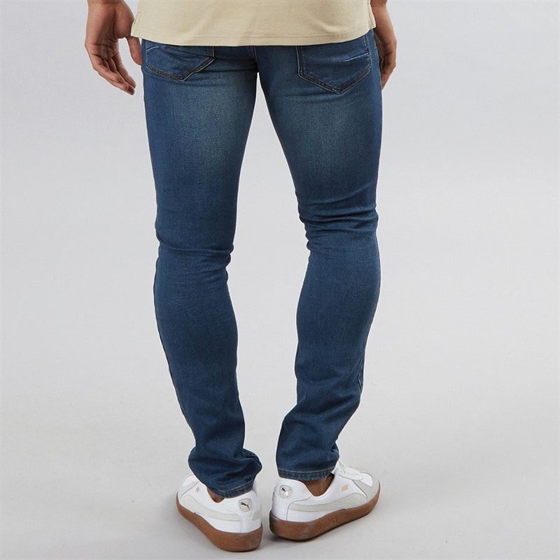 Solid Heren Tulio Hybrid Straight jeans Blauw - Afbeelding 2