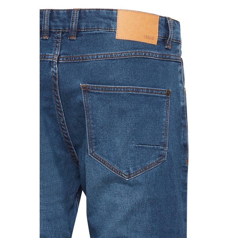 Solid Heren Tulio Hybrid Straight jeans Blauw - Afbeelding 3