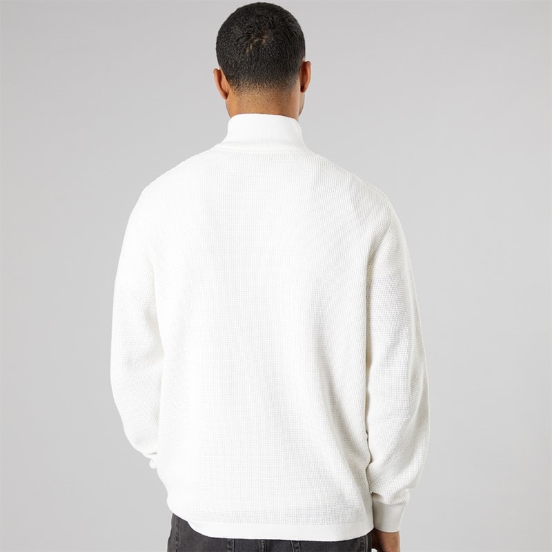 Solid Pull en tricot Homme Off White - Image 2