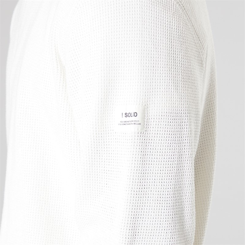 Solid Pull en tricot Homme Off White - Image 3