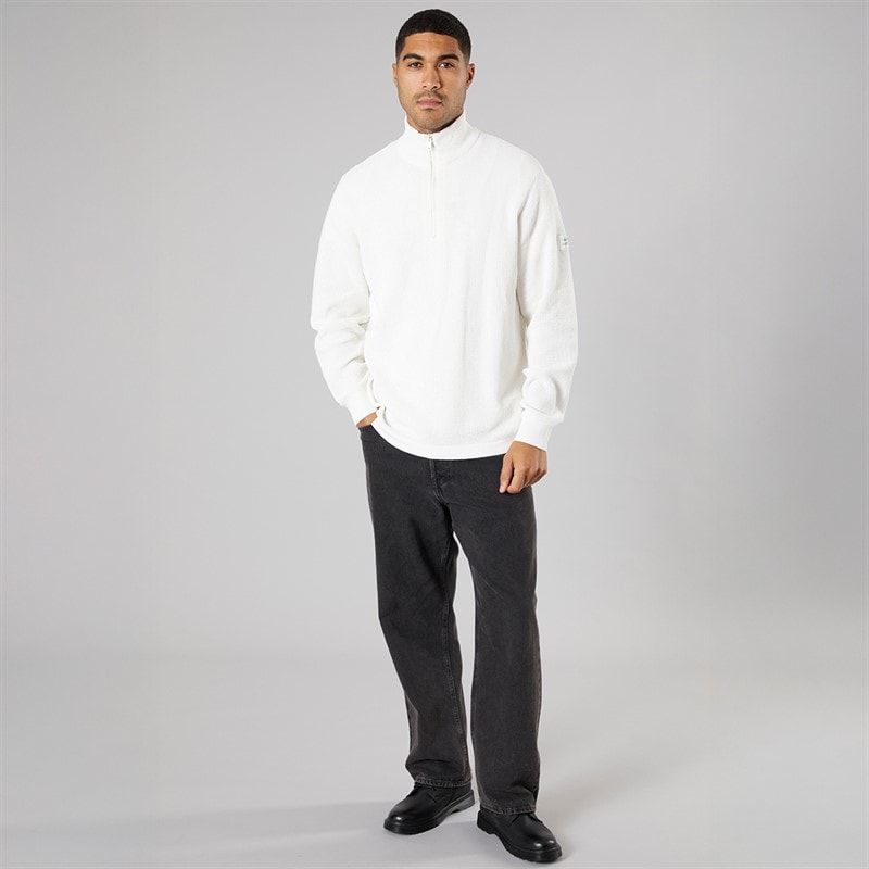 Solid Pull en tricot Homme Off White - Image 4
