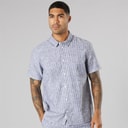 Solid Chemise Homme manches courtes True Black Melange