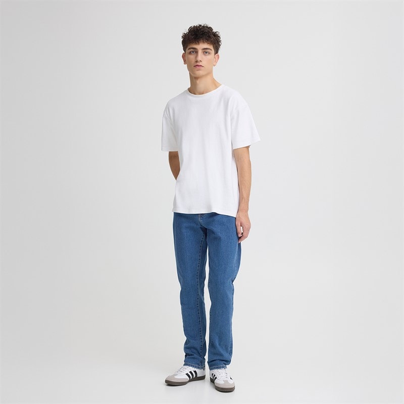Solid Heren Sdryder Spijkerbroek Middle Blue Denim - Afbeelding 4