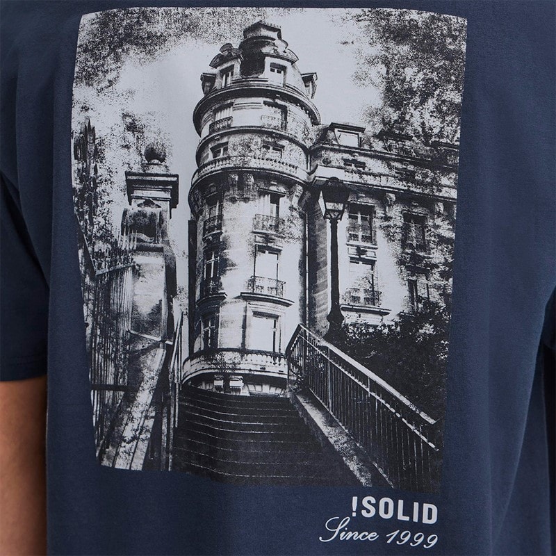 Solid T-shirt Bilop Homme Insignia Blue - Image 5