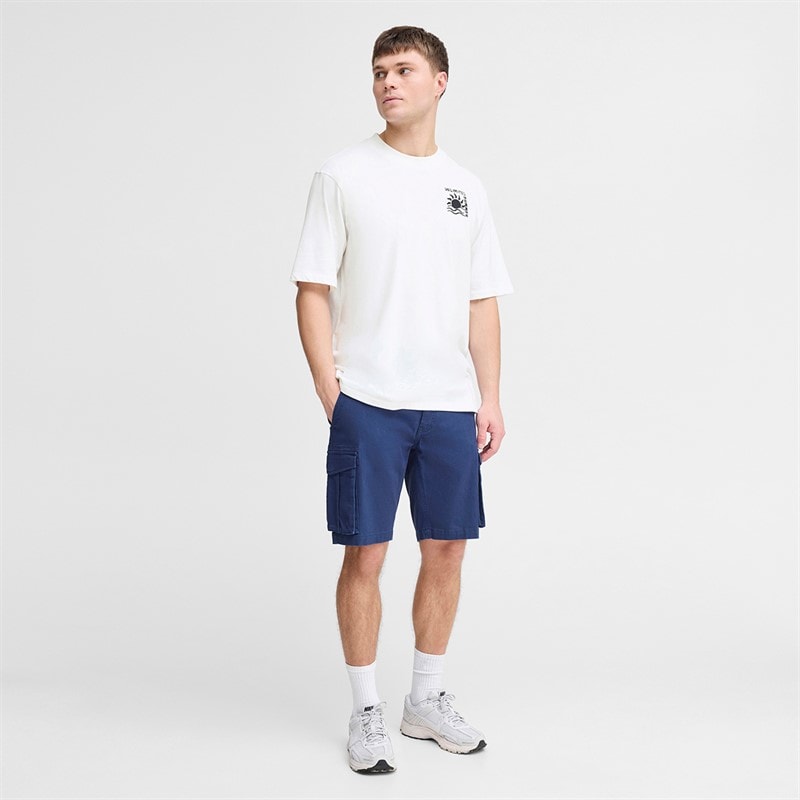 Solid Heren Daniel T-shirt Wit - Afbeelding 4