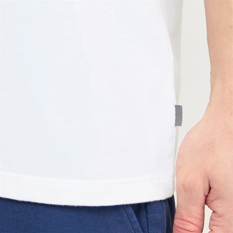 Solid Heren Daniel T-shirt Wit - Afbeelding 5