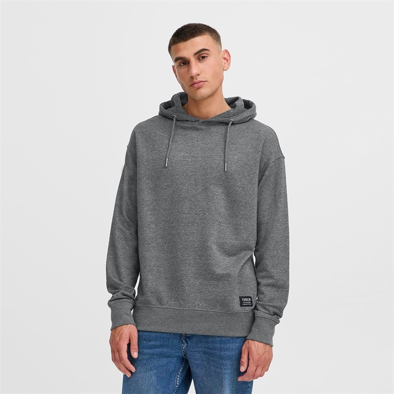 Solid Homme Dix Hoodie Dark Grey Melange - Image 2