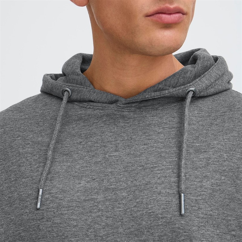 Solid Homme Dix Hoodie Dark Grey Melange - Image 3