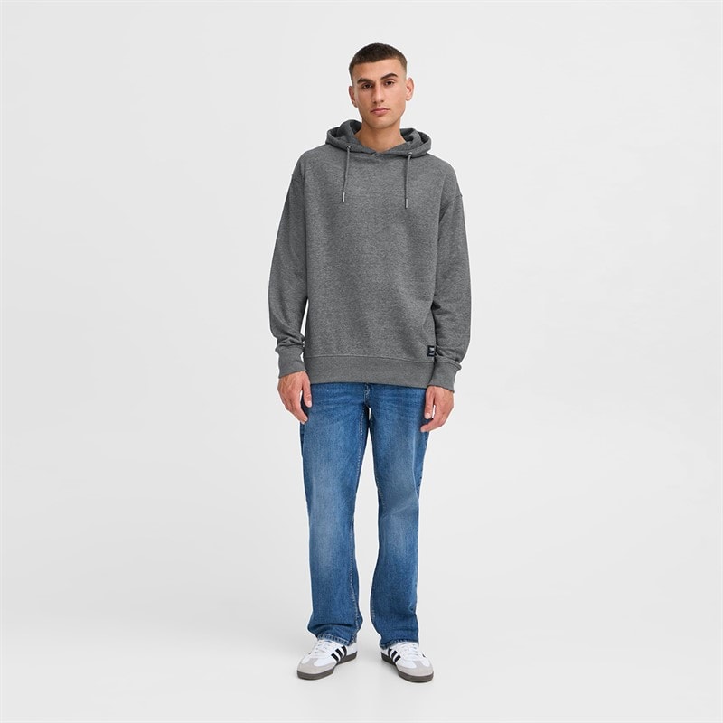 Solid Homme Dix Hoodie Dark Grey Melange - Image 4