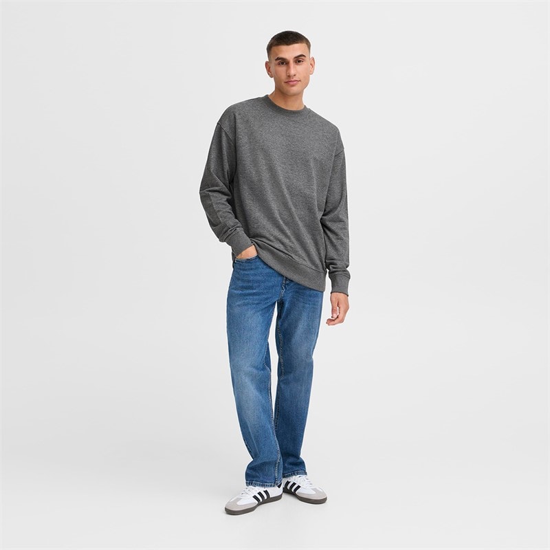 Solid Bluza dla niego kolor Dark Grey Melange – zdjęcie  4