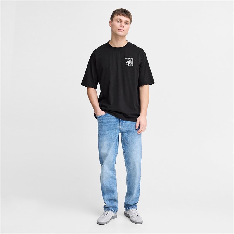 Solid Heren Daniel T-shirt True Black - Afbeelding 4
