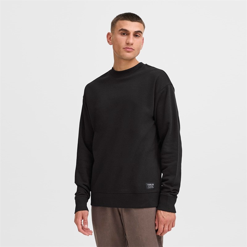 Solid Bluza dla niego kolor True Black – zdjęcie  2