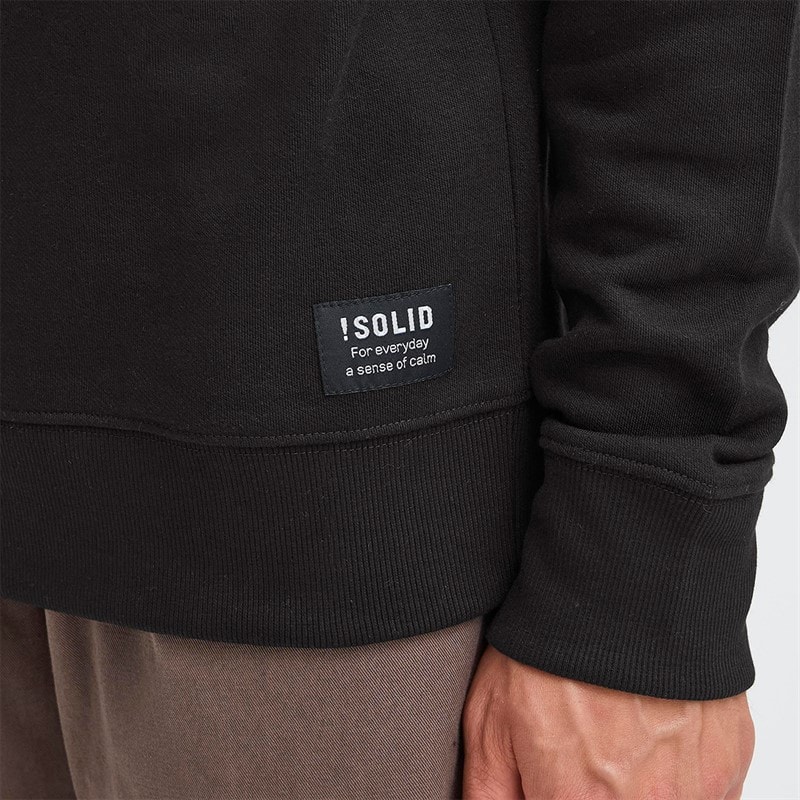 Solid Bluza dla niego kolor True Black – zdjęcie  3