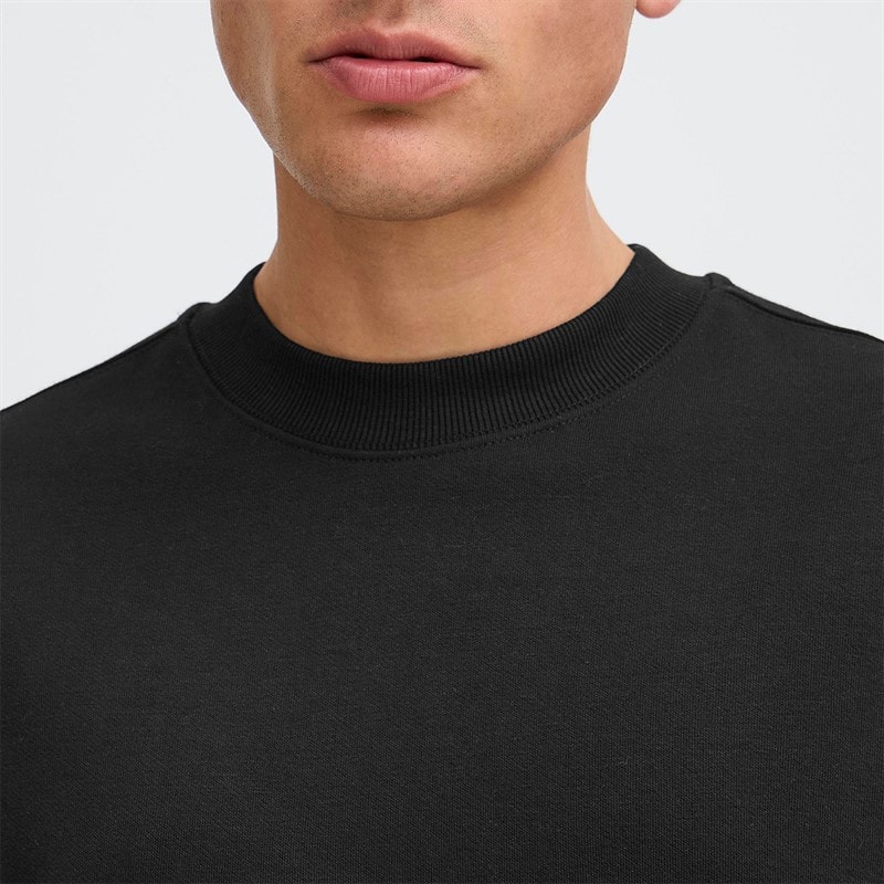 Solid Bluza dla niego kolor True Black – zdjęcie  5