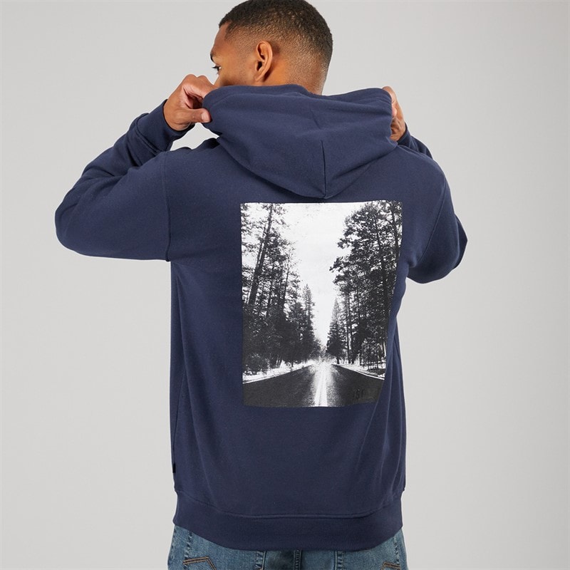 Solid Herren Holton Hoodie Insignia Blue - Bild 3