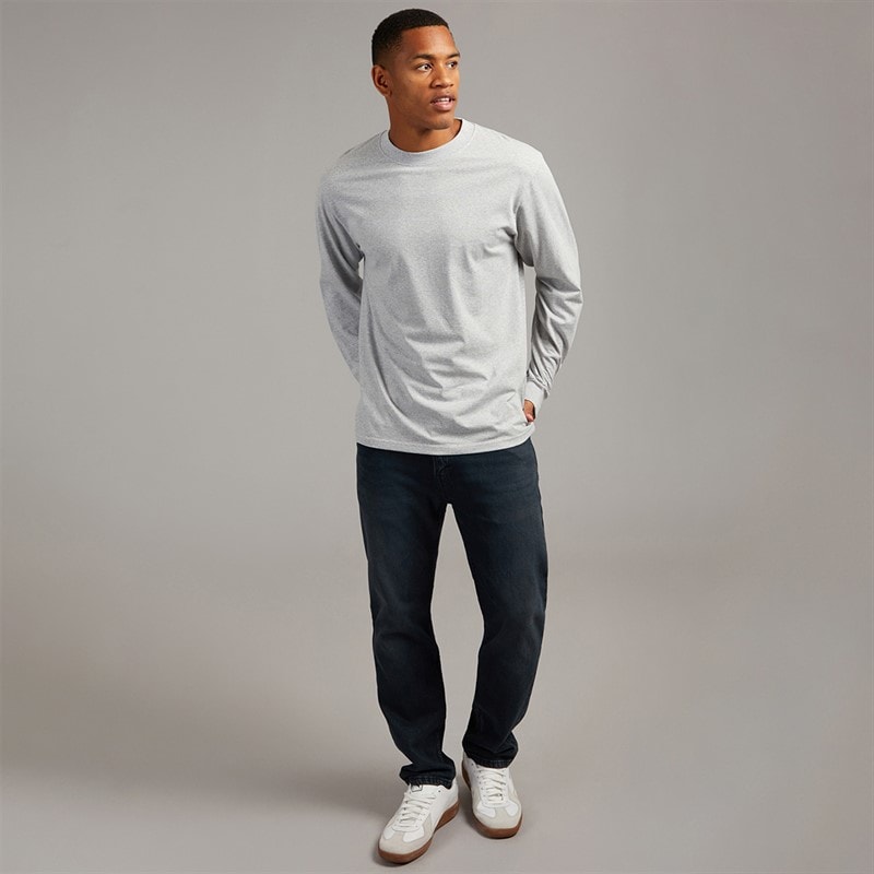 Solid Herren Harrold Oberteil Light Grey Melange - Bild 4