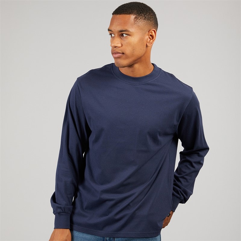 Solid Heren Harrold Top Insignia Blue - Afbeelding 2
