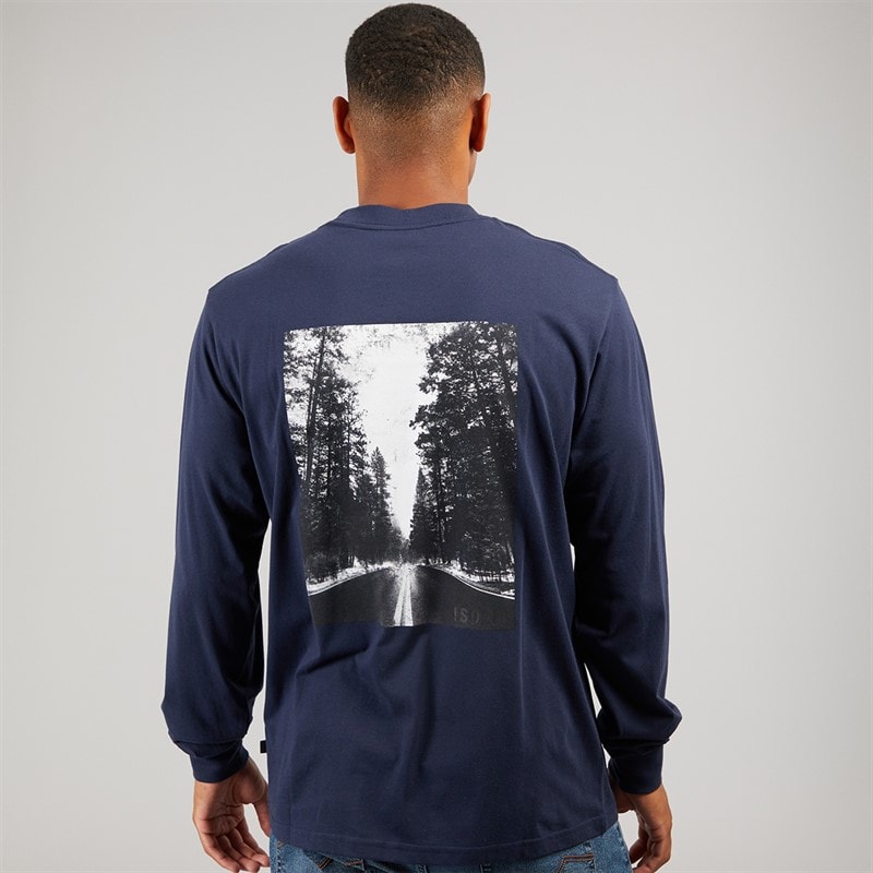 Solid Heren Harrold Top Insignia Blue - Afbeelding 3