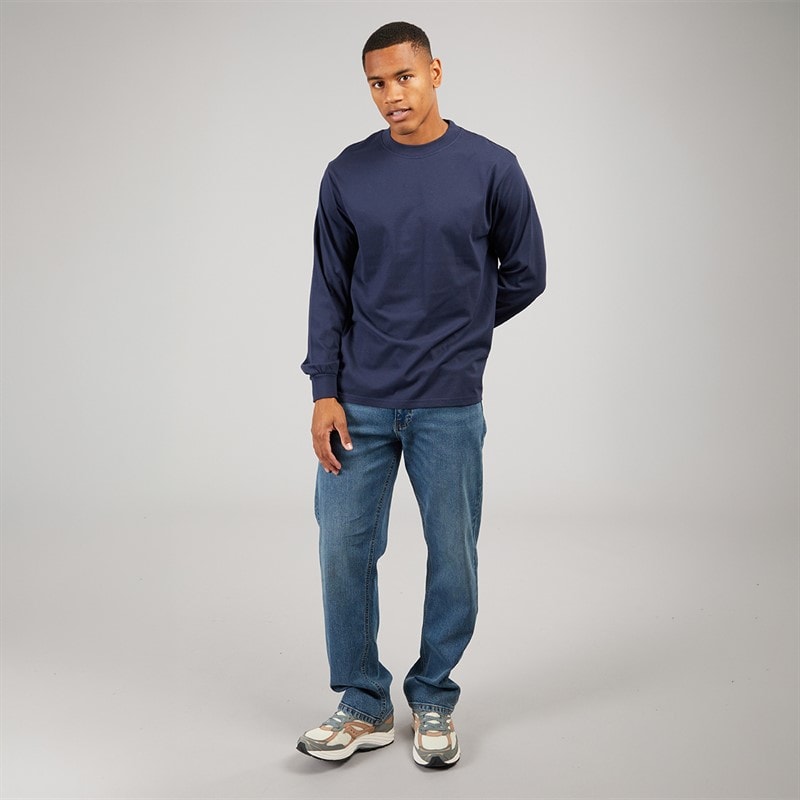 Solid Heren Harrold Top Insignia Blue - Afbeelding 4