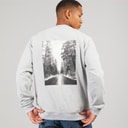 Solid Herren Holton Crew Sweatshirt Light Grey Melange