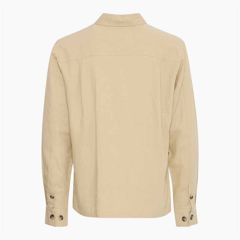 Solid Heren Allan Overshirt Curds & Whey - Afbeelding 2