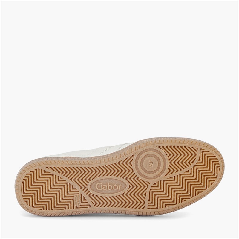 Gabor Dames Retro Sneakers Wit/Leopard - Afbeelding 5